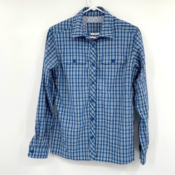 Cabela’s No Fly Zone Insect Defense Plaid Shirt – Size Small - Picture 1 of 9